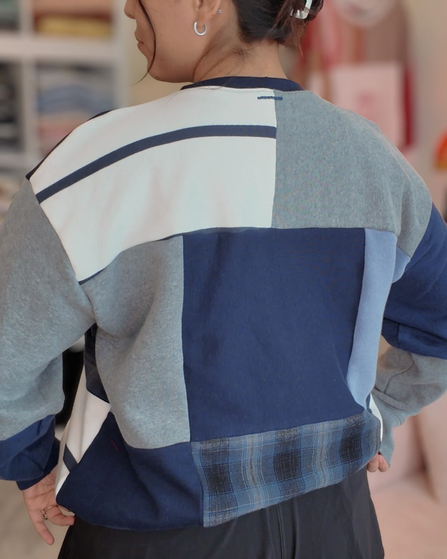 Yosemite Patchwork Crewneck (S-2XL)