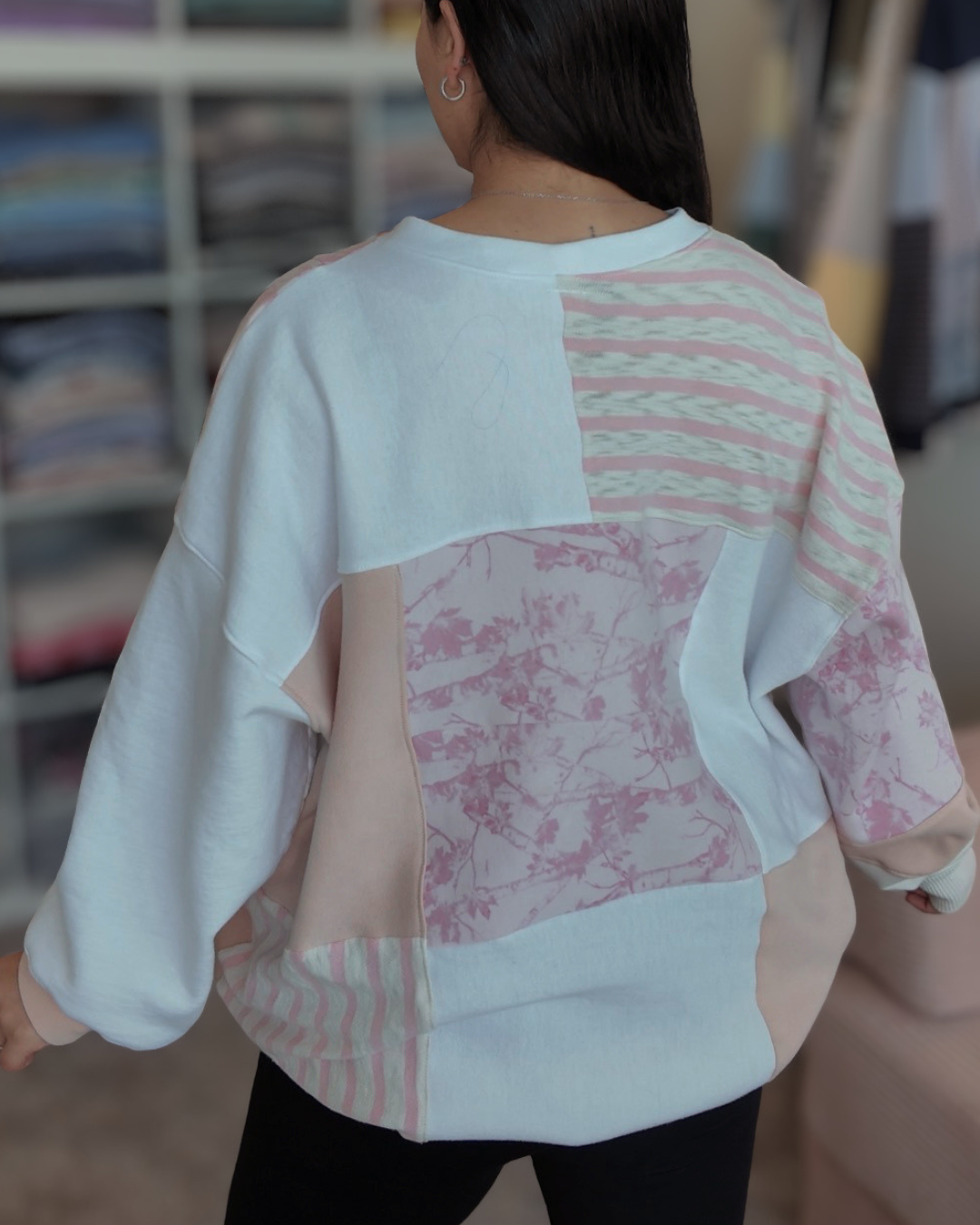 Rocky Mountain Patchwork Crewneck (S-2XL)