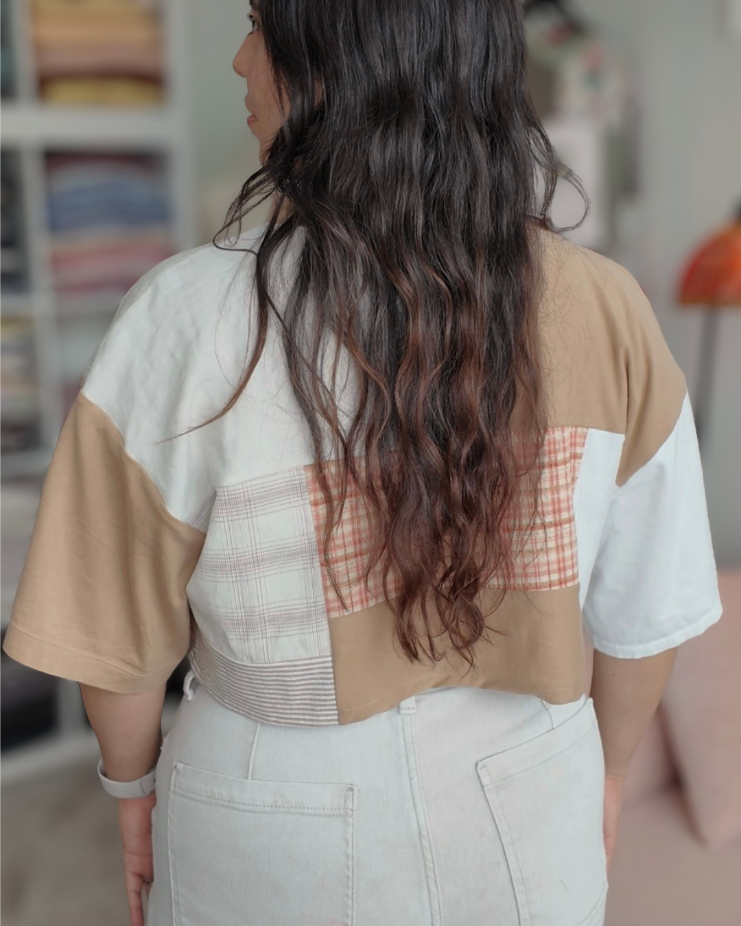 Nature Lover Patchwork Tee (S-XL)