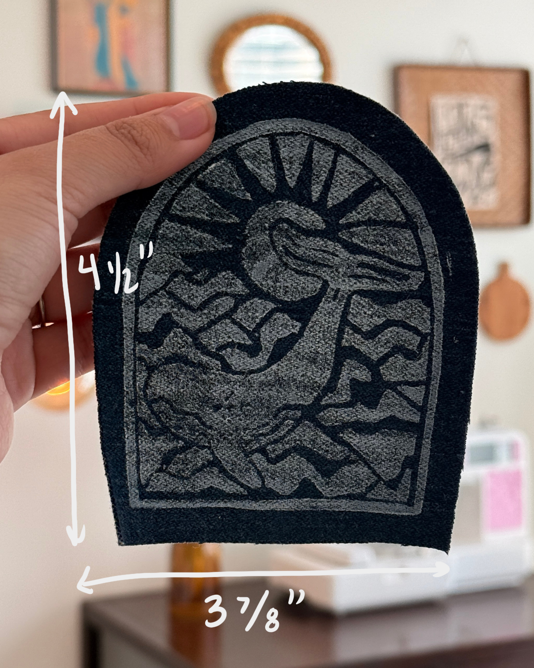 Whale Landscape Patch