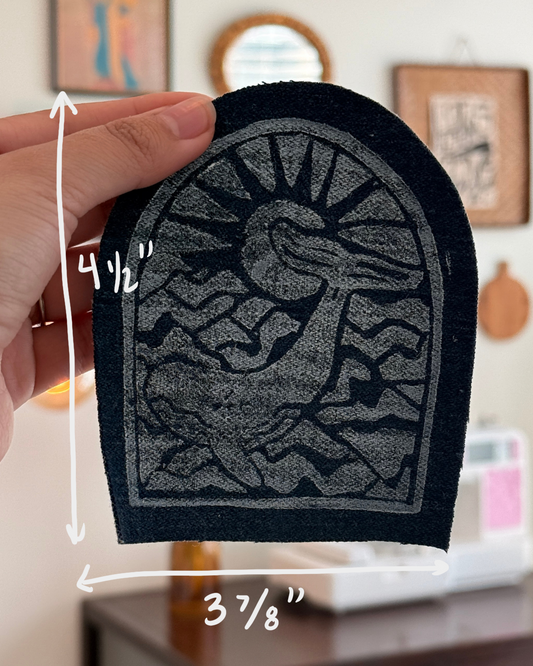 Whale Landscape Patch