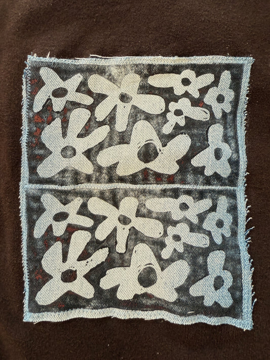 Brown Tee (L) | Floral