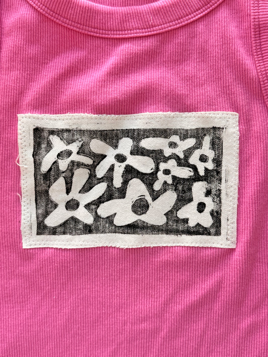 Pink Tank (M) | Floral