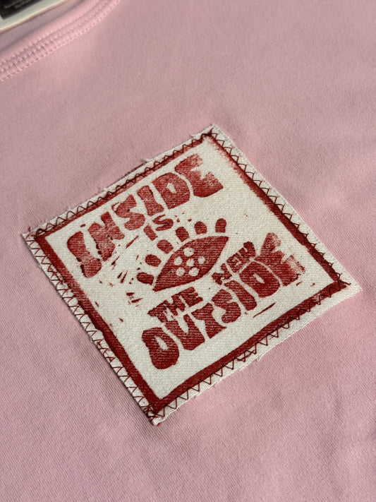 Pink Tee (L) | Inside is the New Outside