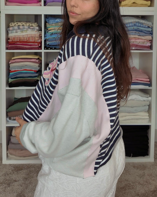 Lily Patch Polo Sweater