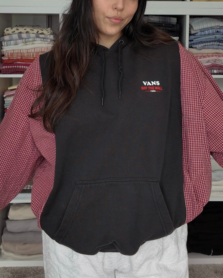 Vans Flannel Hoodie