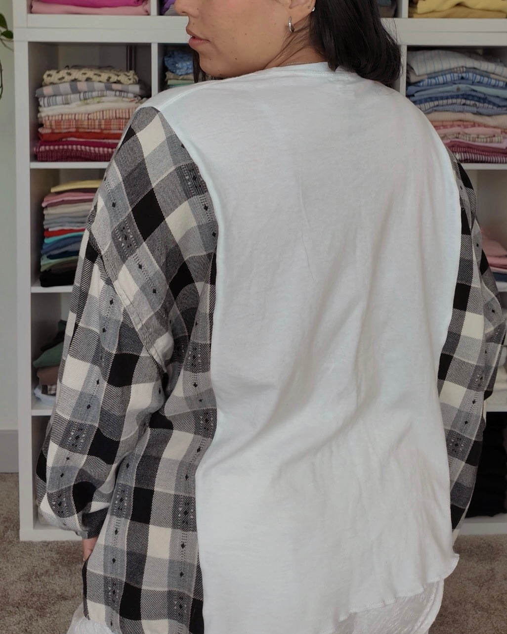 Smile Flannel Tee