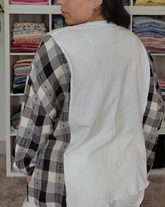 Smile Flannel Tee
