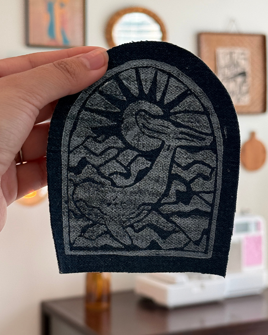 Whale Landscape Patch