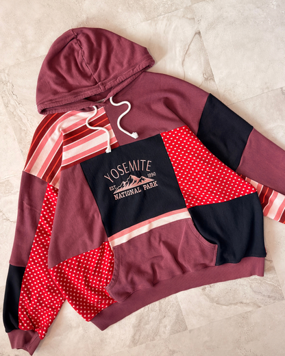 Yosemite Patchwork Hoodie (S-2XL)