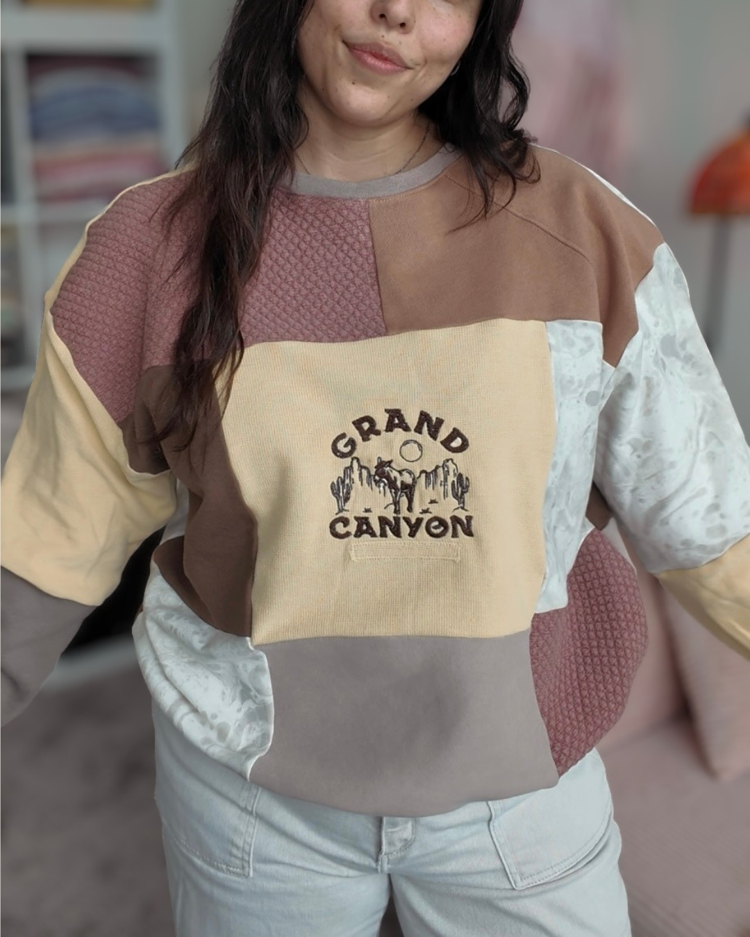 Grand Canyon Patchwork Crewneck (S-2XL)