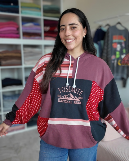 Yosemite Patchwork Hoodie (S-2XL)