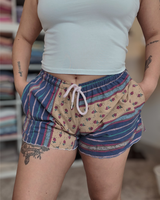 Vintage Pattern Shorts (S-L)
