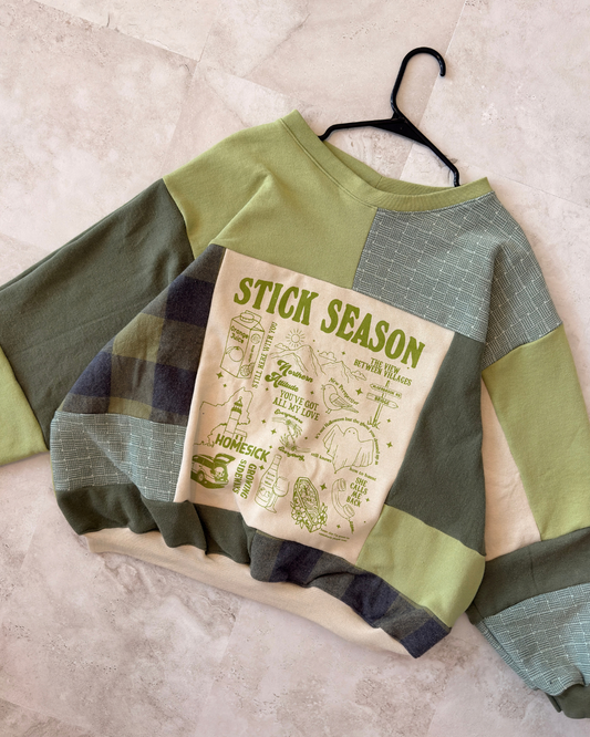 Noah Kahan Patchwork Crewneck (S-2XL)
