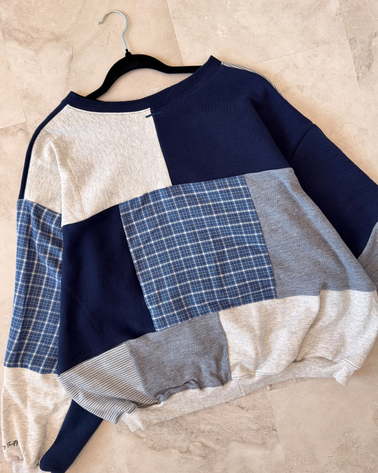 Grand Teton National Park Patchwork Crewneck (S-2XL)