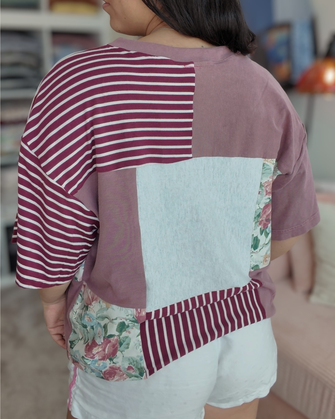 Mountain Man Patchwork Tee (S-2XL)