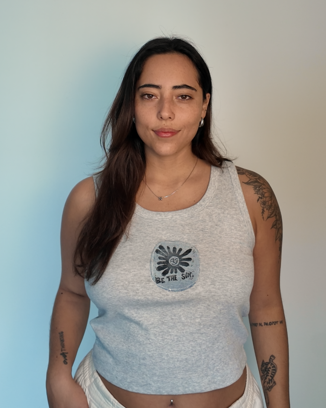 Grey Tank (L) | Be the Sun