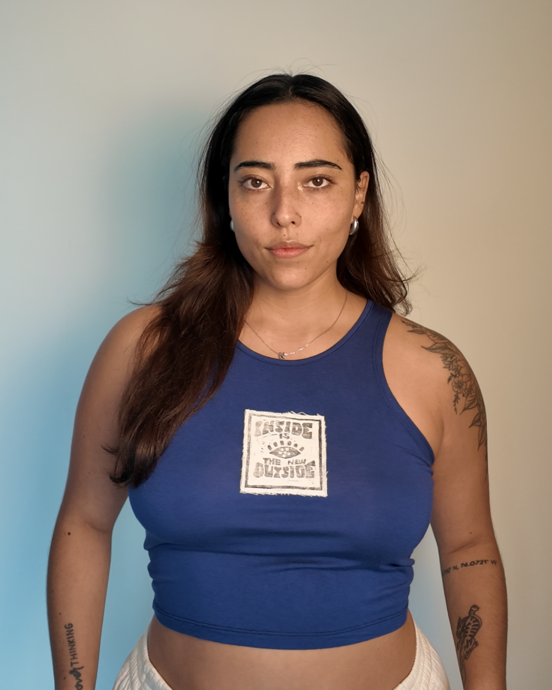 Blue Tank (M) | Inside is the New Outside