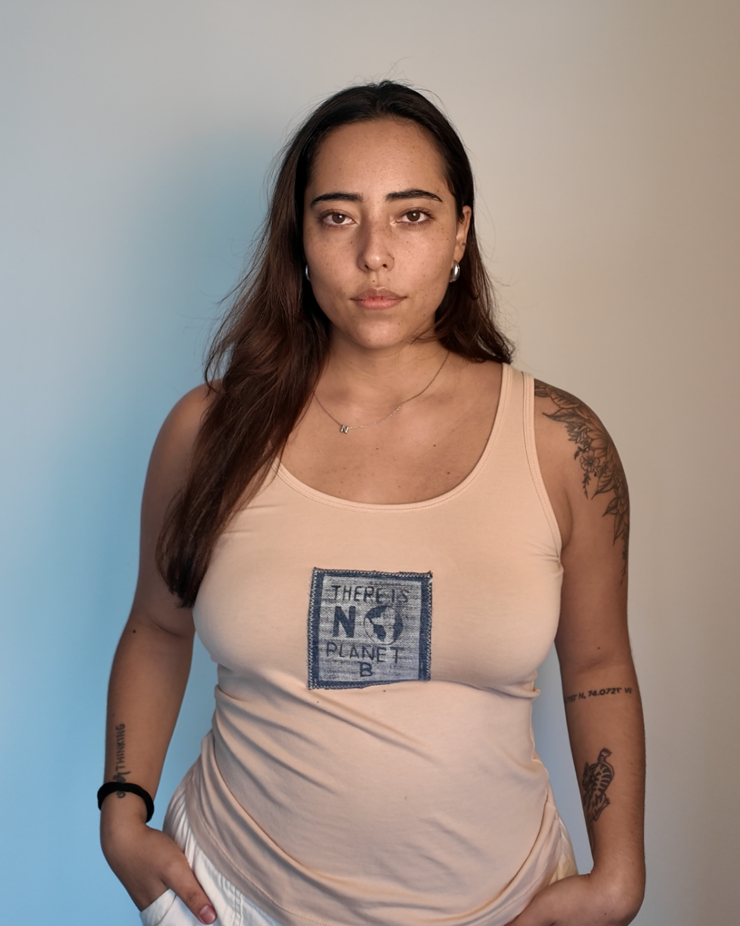 Nude Tank (S) | There is No Planet B