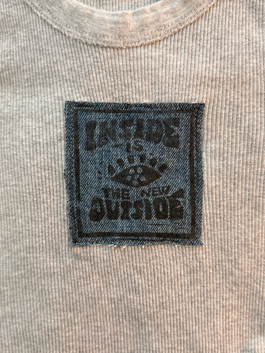 Grey Tank (M) | Inside is the New Outside