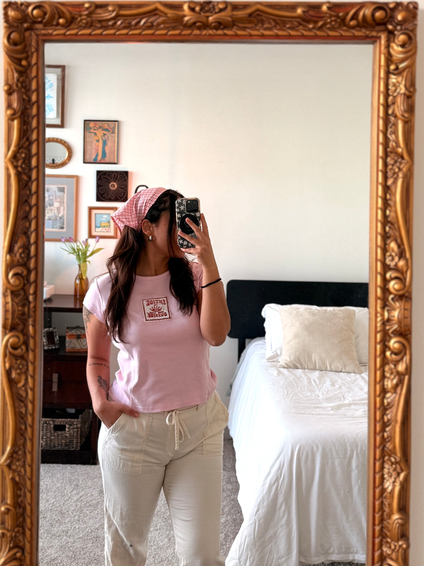 Pink Tee (L) | Inside is the New Outside