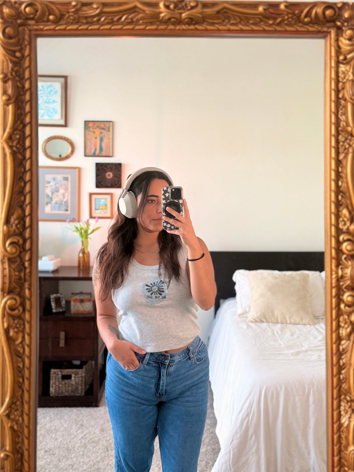 Grey Tank (L) | Be the Sun