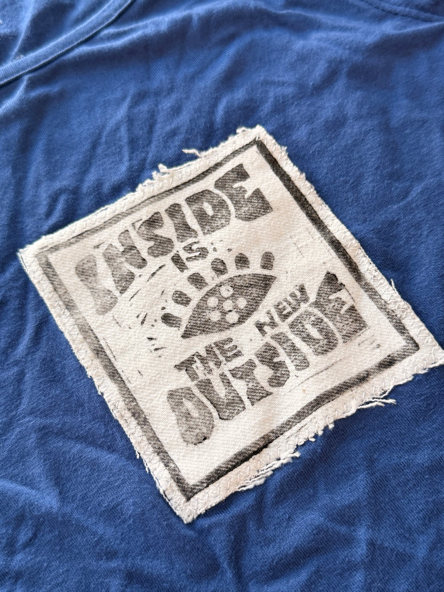 Blue Tank (M) | Inside is the New Outside