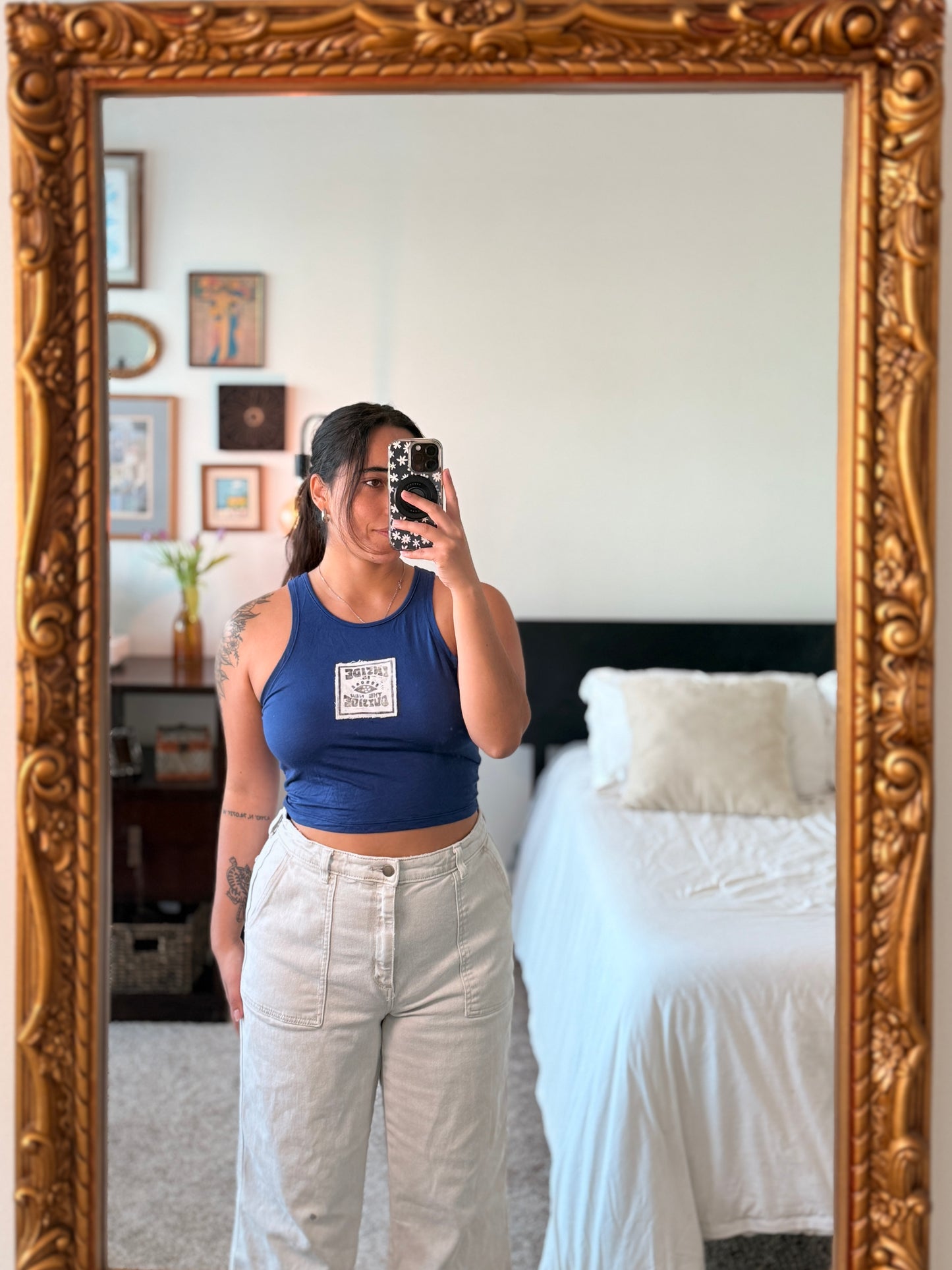 Blue Tank (M) | Inside is the New Outside