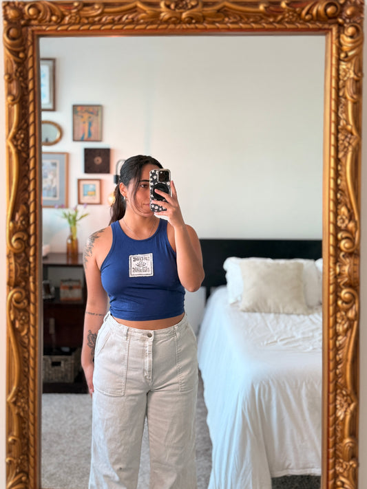 Blue Tank (M) | Inside is the New Outside