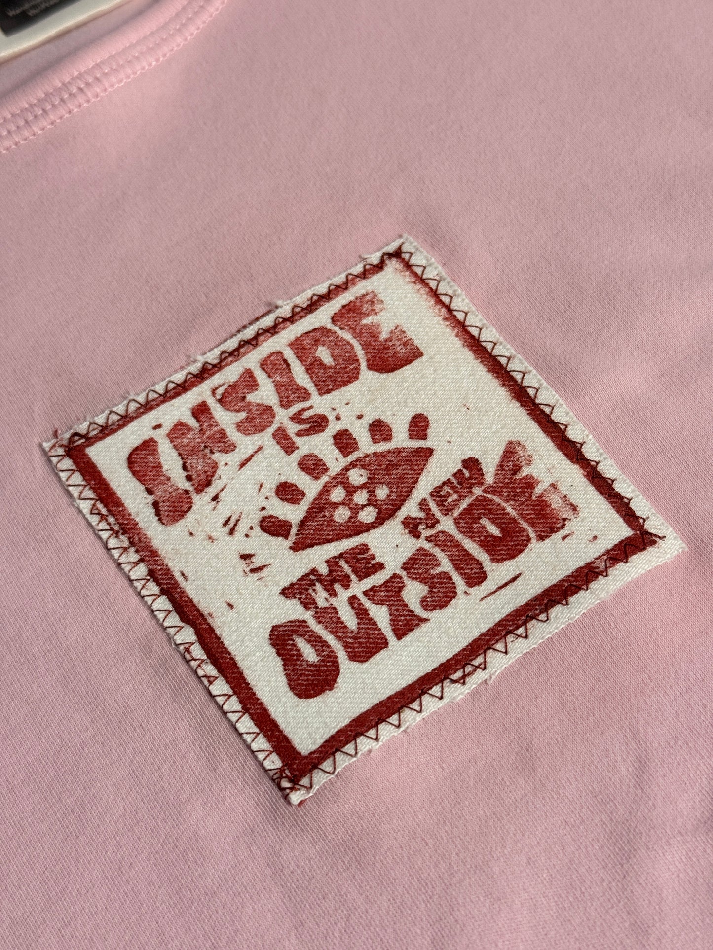 Pink Tee (L) | Inside is the New Outside