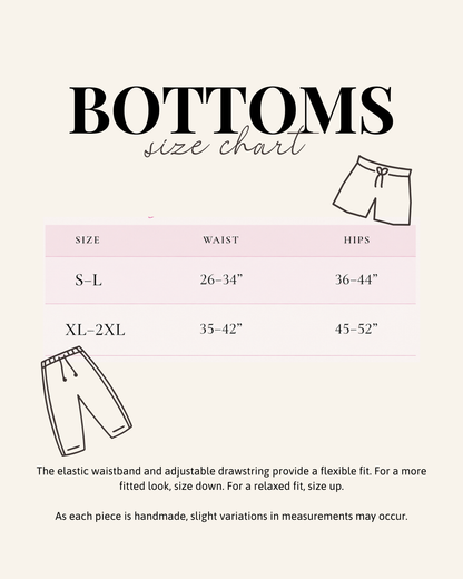 Pink Patchwork Pants (S-XL)