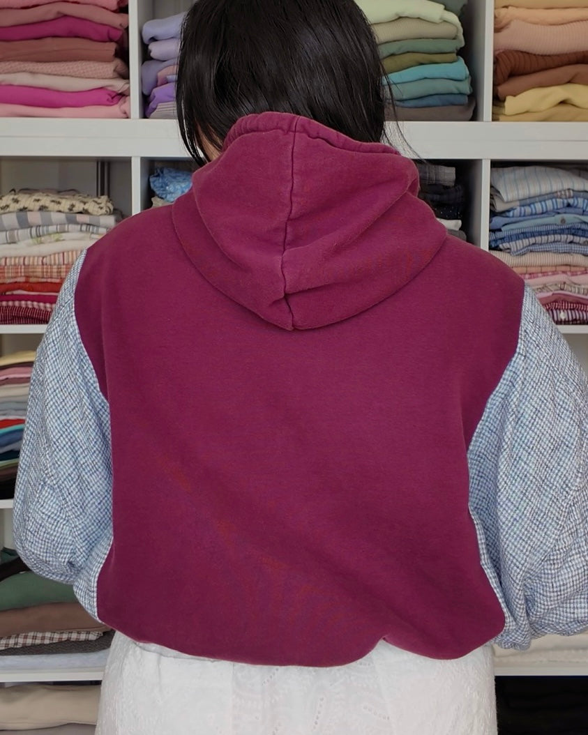 Lily Flannel Hoodie