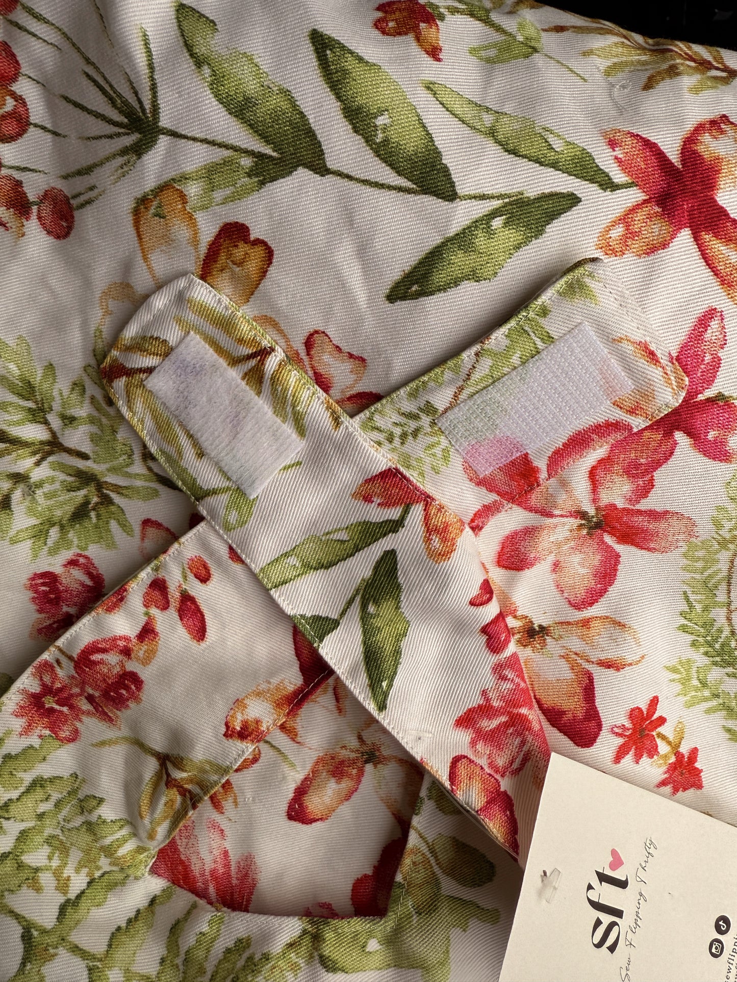 Bright Floral — Car Trash Can