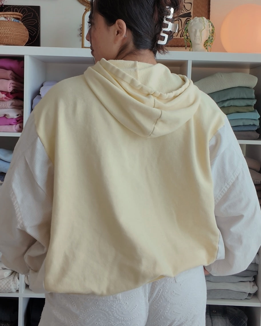 CMWL Butter Yellow Flannel Hoodie
