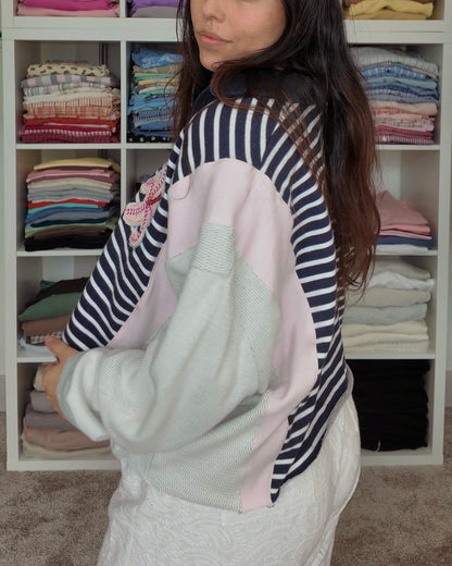 Lily Patch Polo Sweater