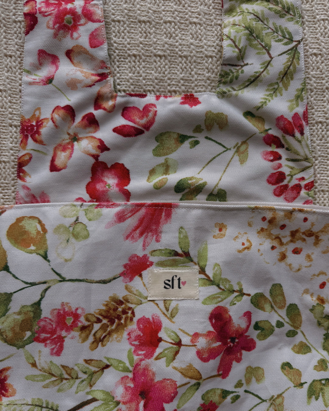 Bright Floral — Car Trash Can