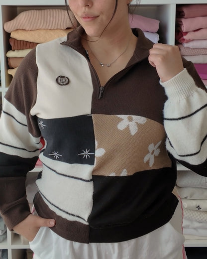 Dark Neutrals Patchwork