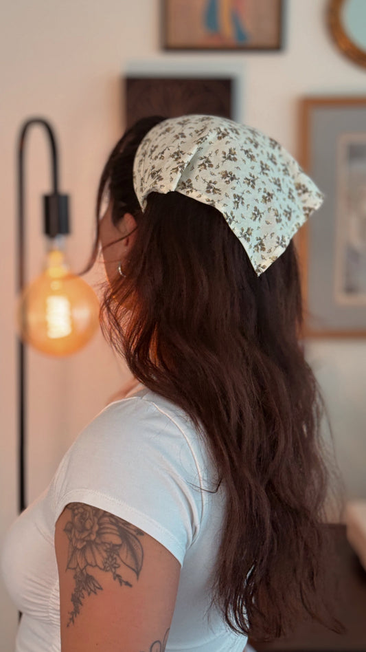 Headscarves — Yellow Floral