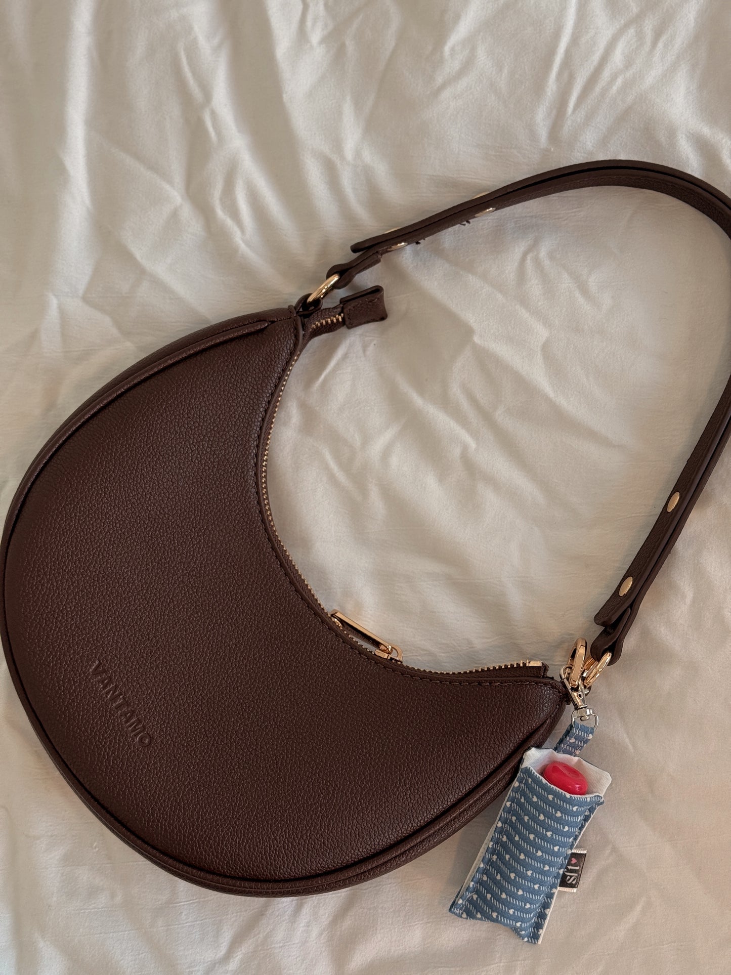 Blue Hearts — Chapstick Keychain