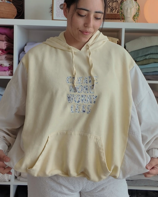 CMWL Butter Yellow Flannel Hoodie